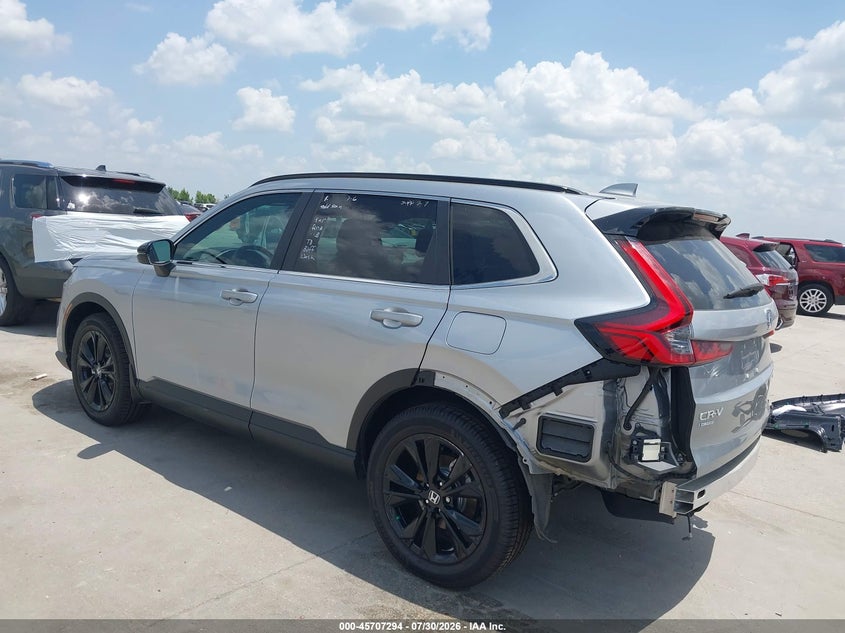 Vin: 7fars6h97pe000908, lot: 46205950, honda cr-v hybrid sport touring 20233