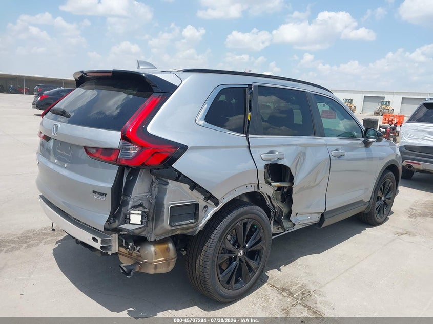 Vin: 7fars6h97pe000908, lot: 46205950, honda cr-v hybrid sport touring 20234
