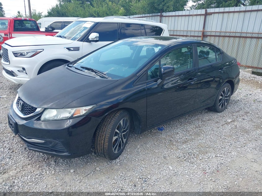 2015 HONDA CIVIC auction photo 2