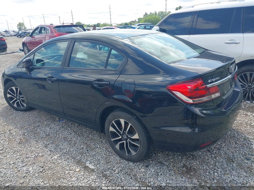 2015 HONDA CIVIC auction photo 3