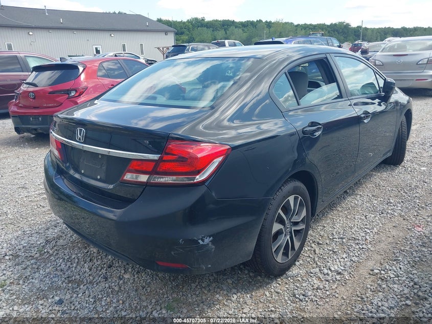 2015 HONDA CIVIC auction photo 4