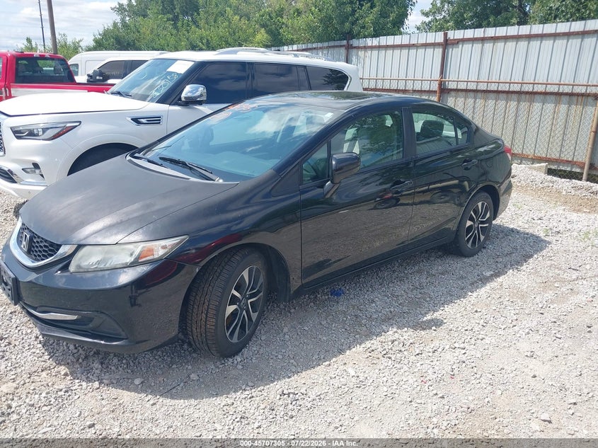 2015 HONDA CIVIC auction photo 6