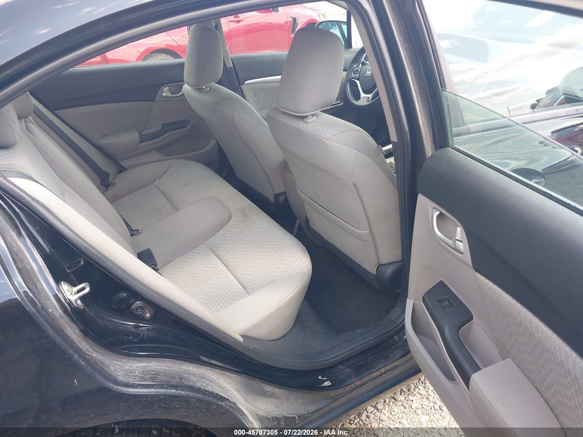2015 HONDA CIVIC auction photo 8