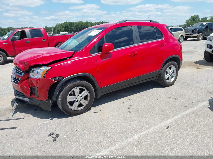 Vin: kl7cjlsb3fb214663, lot: 46205981, chevrolet trax lt 20152
