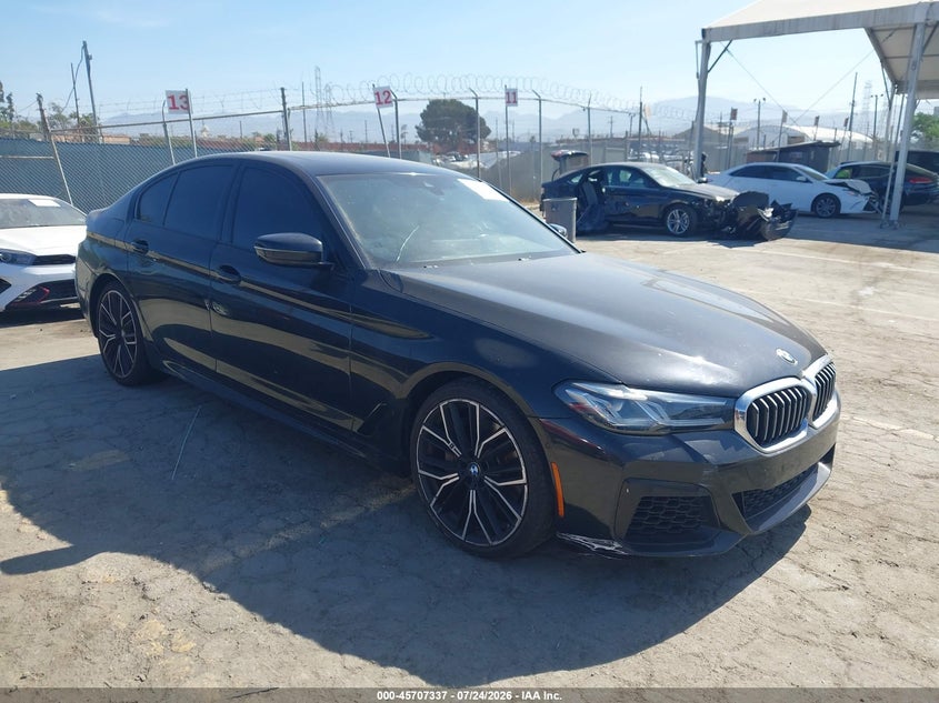 Vin: wba53bj09mww99569, lot: 46205993, bmw 540i 2021 img_1