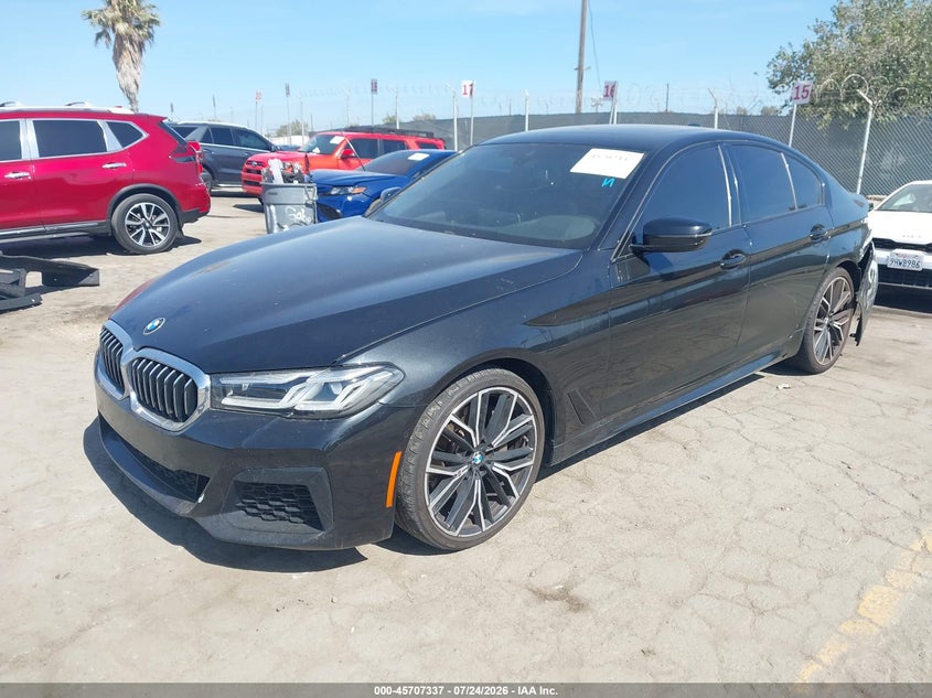 Vin: wba53bj09mww99569, lot: 46205993, bmw 540i 20212