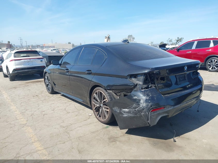 Vin: wba53bj09mww99569, lot: 46205993, bmw 540i 20213