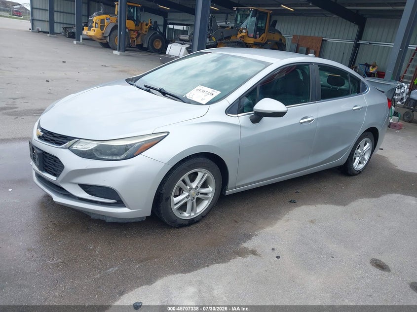 Vin: 1g1be5sm8g7291185, lot: 46205994, chevrolet cruze lt auto 20162