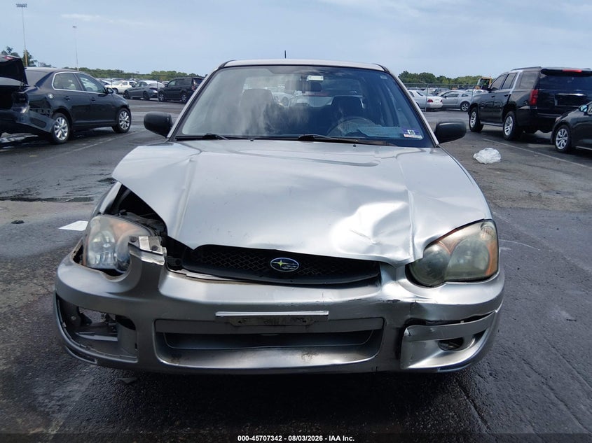 SUBARU IMPREZA 2005 VIN JF1GD67515H521475