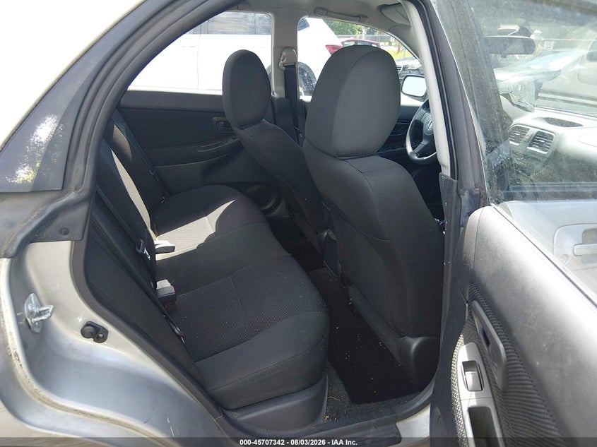 SUBARU IMPREZA 2005 VIN JF1GD67515H521475
