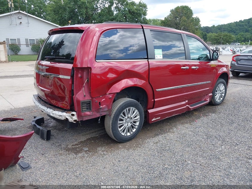Vin: 2c4rc1cg5fr721149, lot: 46206002, chrysler town & country touring-l 20154