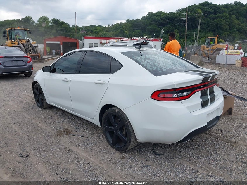 Vin: 1c3cdfbb9fd422275, lot: 46206009, dodge dart sxt 20153