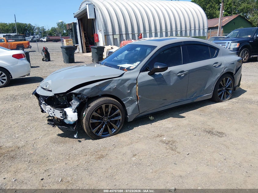Vin: jthgz1e21s5042511, lot: 46206014, lexus is 350 f sport 20252