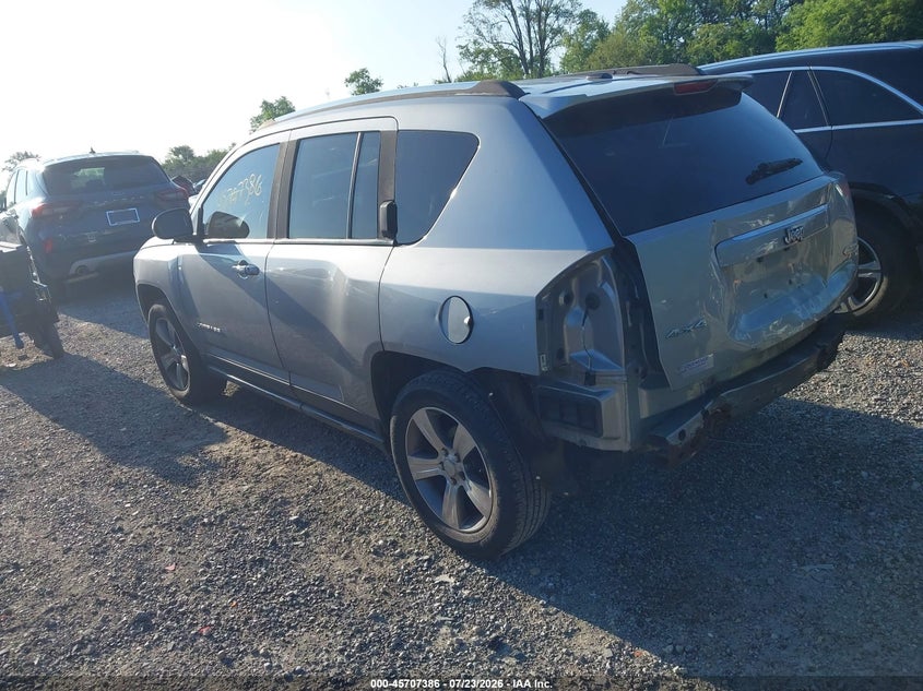 Vin: 1c4njdeb3gd681181, lot: 46206042, jeep compass high altitude edition 20163