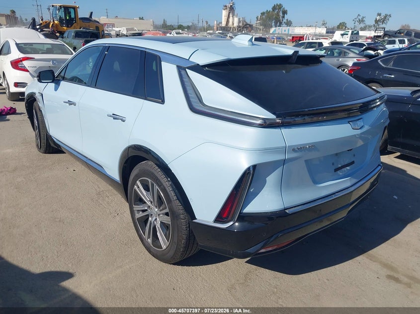 Vin: 1gykpprk6rz114976, lot: 46206053, cadillac lyriq luxury w/1sc 20243