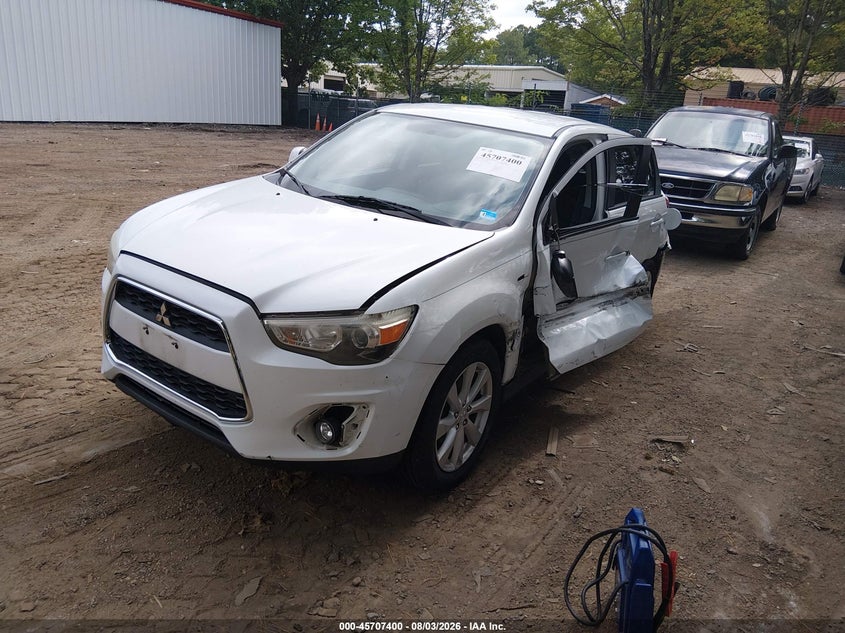 Vin: 4a4ar3au8de006241, lot: 46206056, mitsubishi outlander sport es 20132
