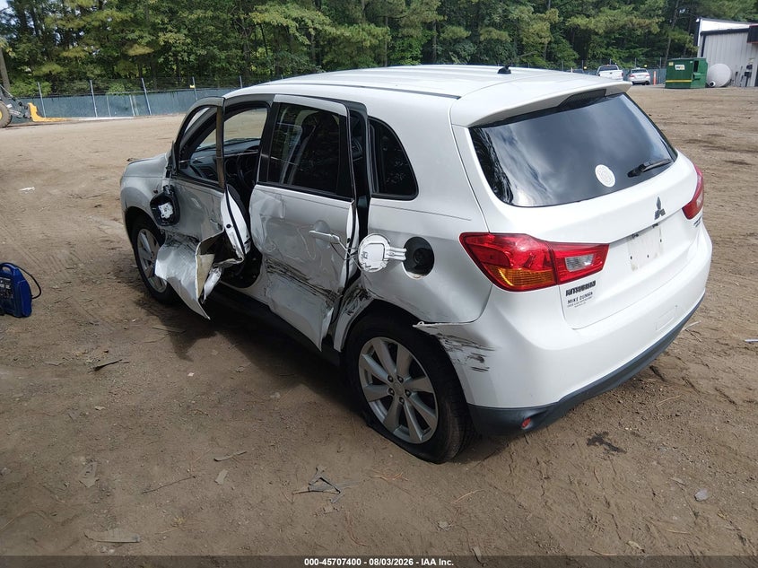 Vin: 4a4ar3au8de006241, lot: 46206056, mitsubishi outlander sport es 20133