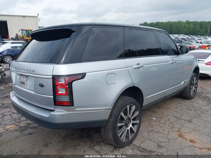 Vin: salgv3tfxea172046, lot: 46206060, land rover range rover 5.0l v8 supercharged autobiography 20144