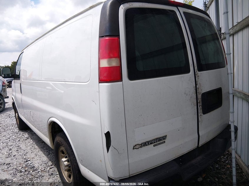 Vin: 1gcwgaff1g1189835, lot: 46206078, chevrolet express 2500 work van 20163