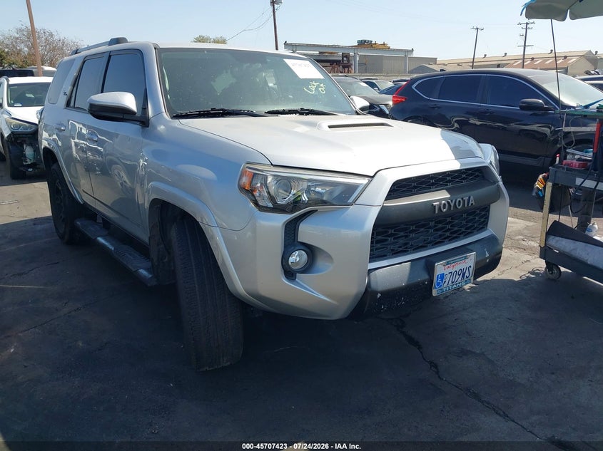 Vin: jtebu5jr2j5498693, lot: 46206079, toyota 4runner trd off road 2018 img_1