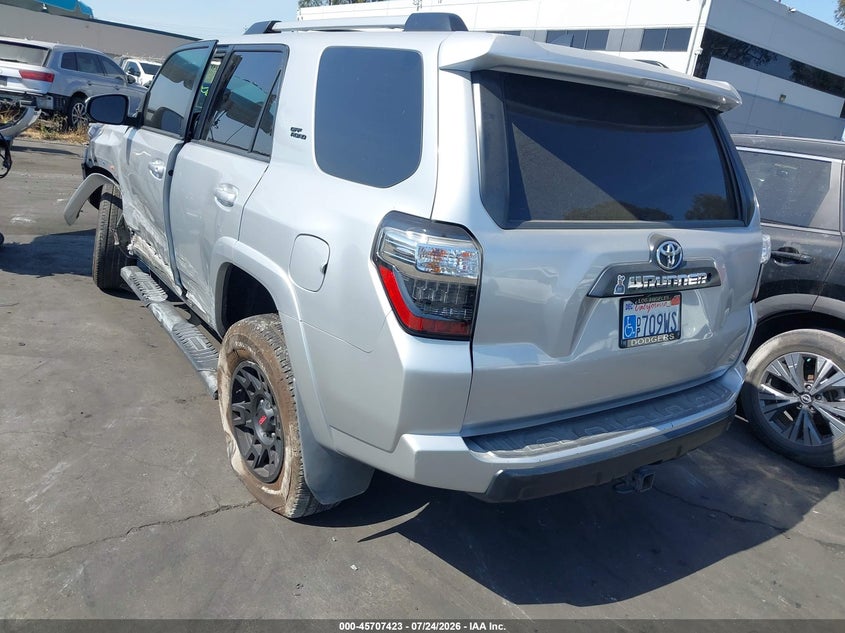 Vin: jtebu5jr2j5498693, lot: 46206079, toyota 4runner trd off road 20183