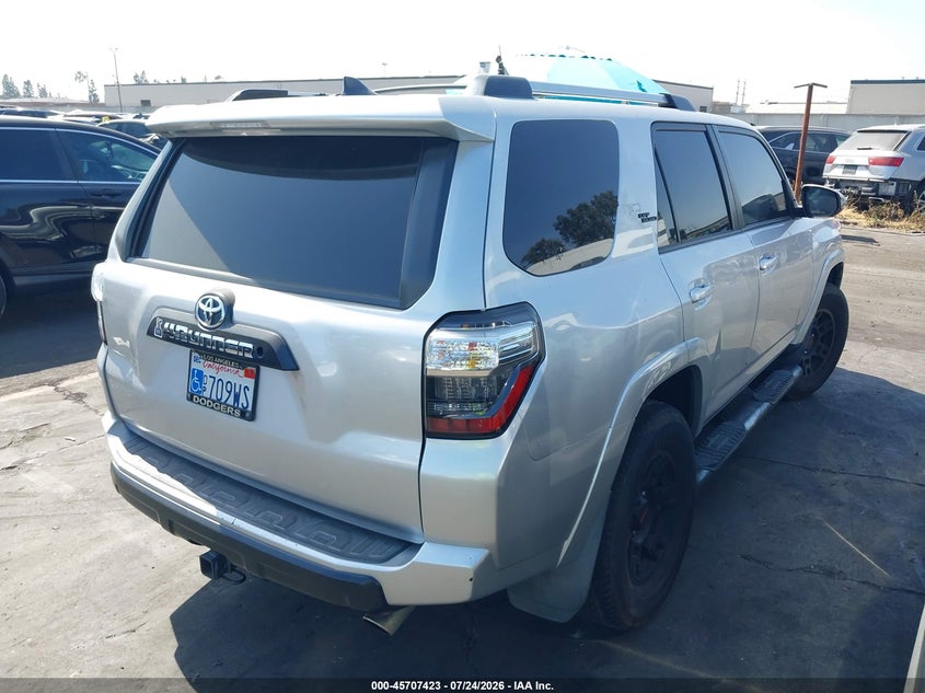 Vin: jtebu5jr2j5498693, lot: 46206079, toyota 4runner trd off road 20184