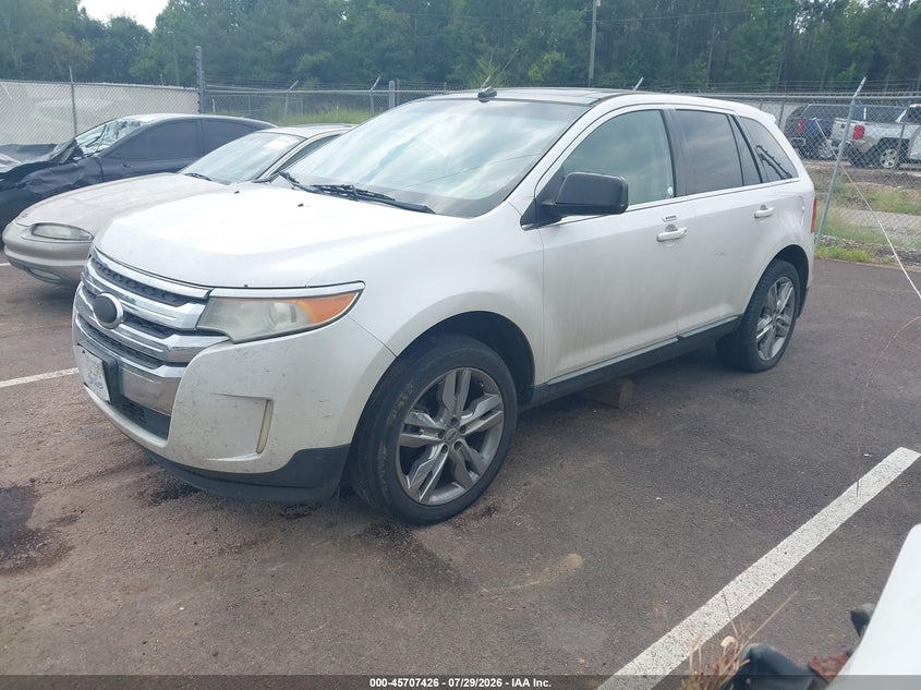 Vin: 2fmdk3kc2bbb13238, lot: 46206082, ford edge limited 20112