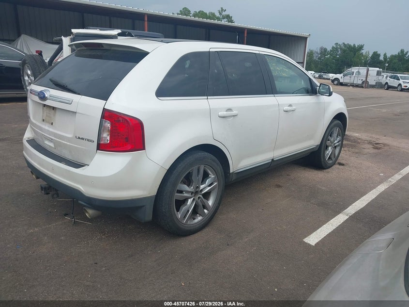 Vin: 2fmdk3kc2bbb13238, lot: 46206082, ford edge limited 20114