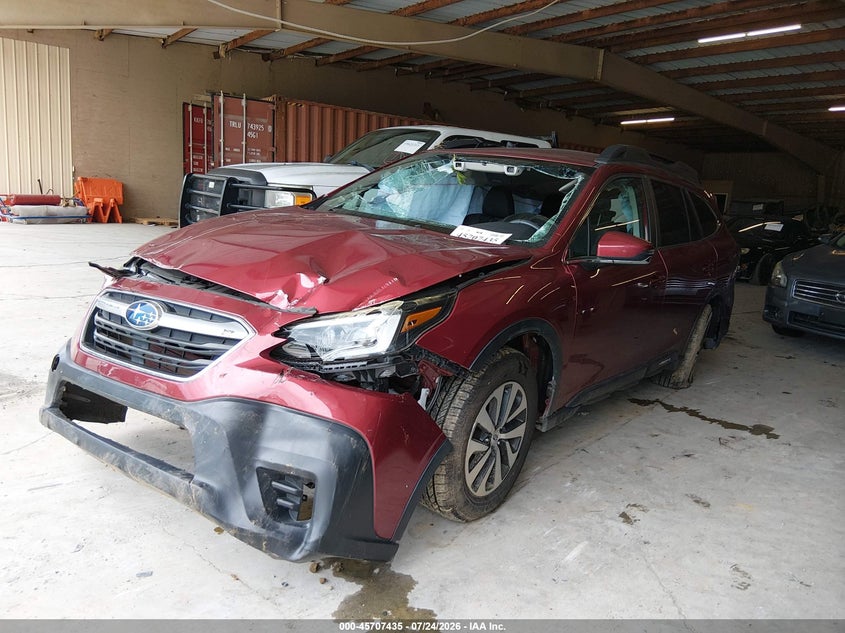 Vin: 4s4btadc6m3158644, lot: 46206091, subaru outback premium 20212