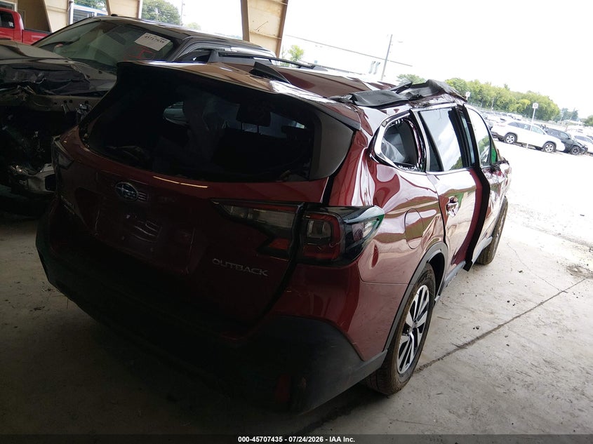 Vin: 4s4btadc6m3158644, lot: 46206091, subaru outback premium 20214