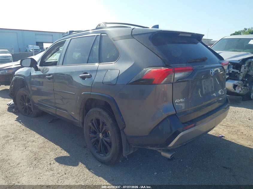 Vin: 4t3t6rfv4pu122112, lot: 46206093, toyota rav4 hybrid se 20233