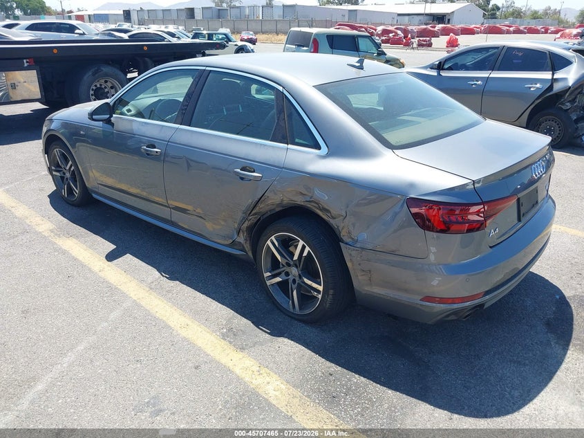 Vin: waulmaf49ja215211, lot: 46206121, audi a4 2.0t tech ultra premium/2.0t ultra premium 20183
