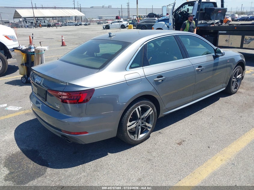 Vin: waulmaf49ja215211, lot: 46206121, audi a4 2.0t tech ultra premium/2.0t ultra premium 20184