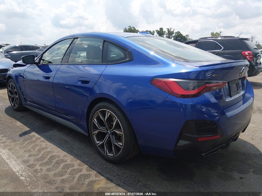 Vin: wba13aw07nfm10658, lot: 46206130, bmw m440i gran coupe xdrive 20223