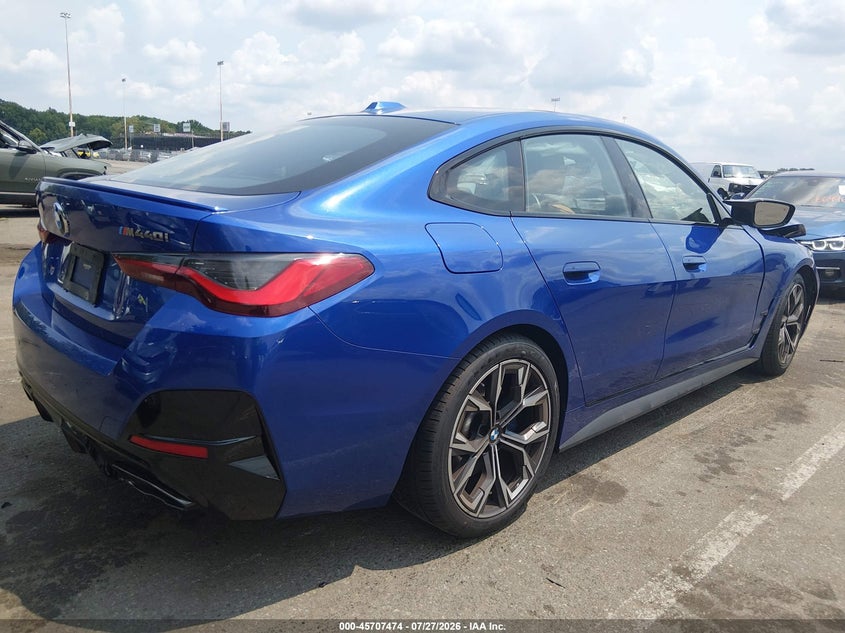 Vin: wba13aw07nfm10658, lot: 46206130, bmw m440i gran coupe xdrive 20224