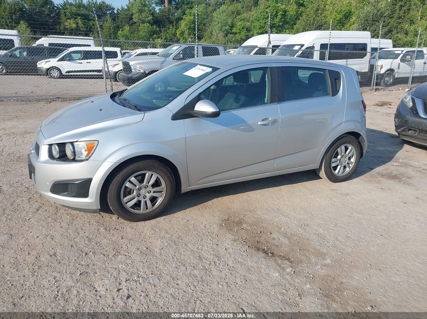 Vin: 1g1jc6sh1f4203913, lot: 46206139, chevrolet sonic lt auto 20152
