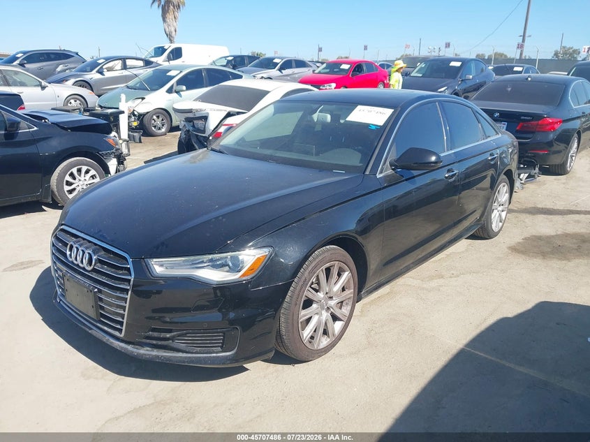 Vin: waudfafc4gn076628, lot: 46206142, audi a6 2.0t premium plus 20162
