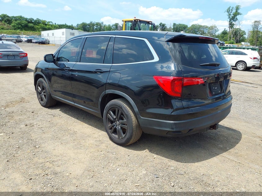 Vin: 5fnyf6h62gb054991, lot: 46206172, honda pilot ex-l 20163
