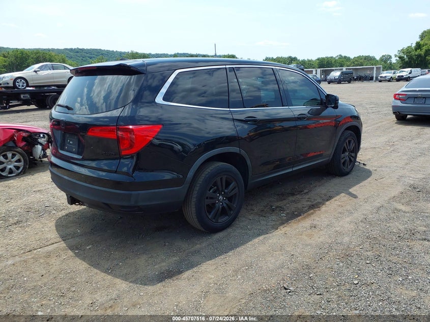 Vin: 5fnyf6h62gb054991, lot: 46206172, honda pilot ex-l 20164