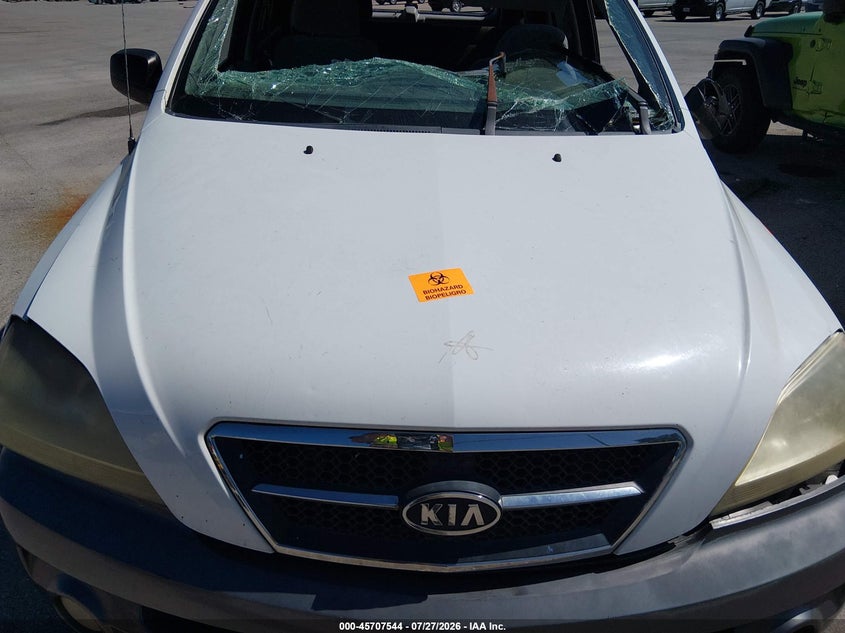 2006 KIA SORENTO SPORT UTILITY VEHICLE 3.5L V-6 DOHC, VVT, 192HP