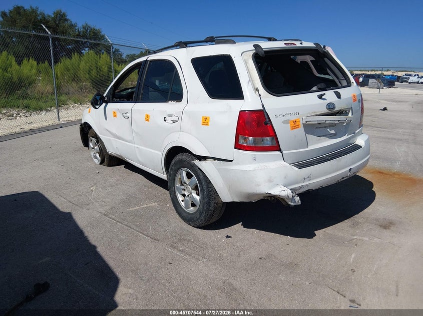 2006 KIA SORENTO SPORT UTILITY VEHICLE 3.5L V-6 DOHC, VVT, 192HP