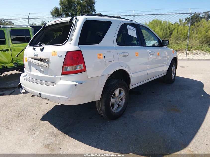 2006 KIA SORENTO SPORT UTILITY VEHICLE 3.5L V-6 DOHC, VVT, 192HP