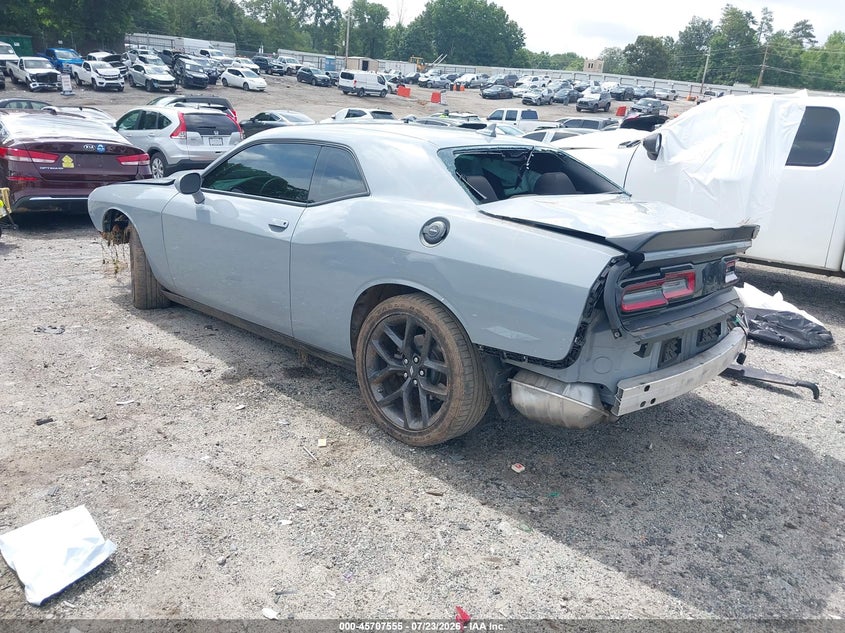 Vin: 2c3cdzjg1nh124979, lot: 46206211, dodge challenger gt 20223