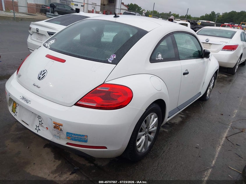Vin: 3vwf17at5fm623593, lot: 46206213, volkswagen beetle 1.8t fleet edition 20154