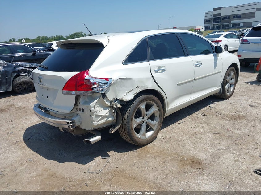 Vin: 4t3zk3bb7bu039300, lot: 46206284, toyota venza base v6 20114