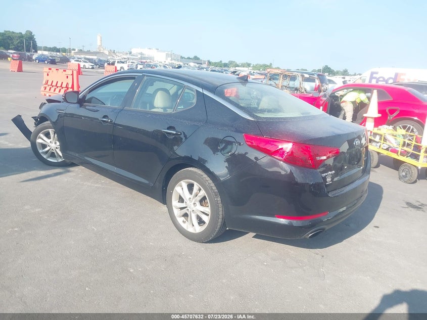 Vin: 5xxgn4a76dg215938, lot: 46206288, kia optima ex 20133