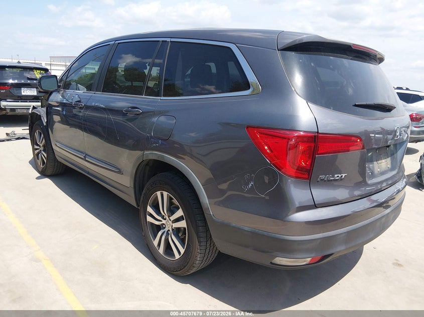 Vin: 5fnyf5h61gb011477, lot: 46206335, honda pilot ex-l 20163
