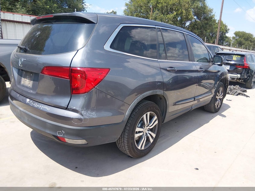 Vin: 5fnyf5h61gb011477, lot: 46206335, honda pilot ex-l 20164