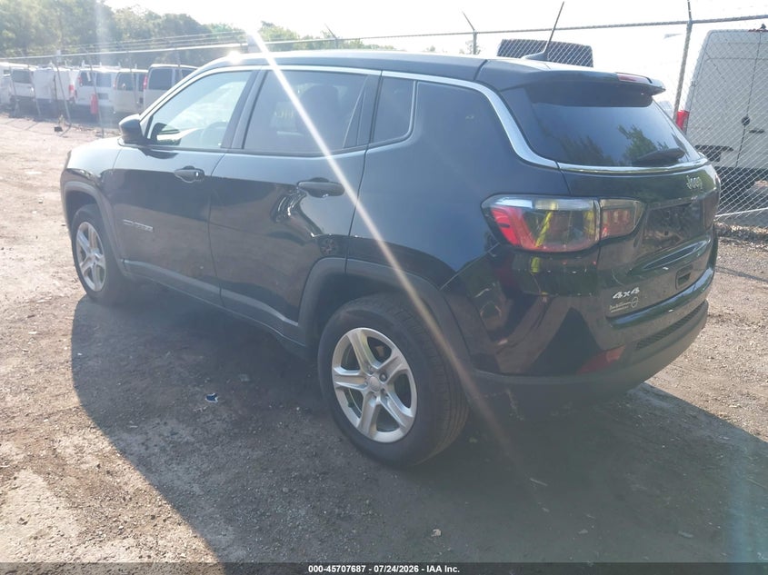 Vin: 3c4njdan7rt578469, lot: 46206343, jeep compass sport 4x4 20243