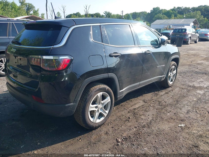 Vin: 3c4njdan7rt578469, lot: 46206343, jeep compass sport 4x4 20244